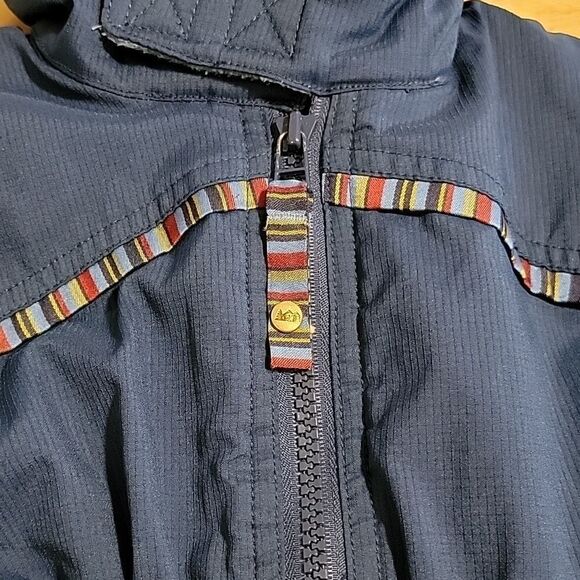 REI TIMBER MOUNTAIN BLUE HOODED SNOWSUIT, SIZE 12 MONTHS - Picture 7 of 15